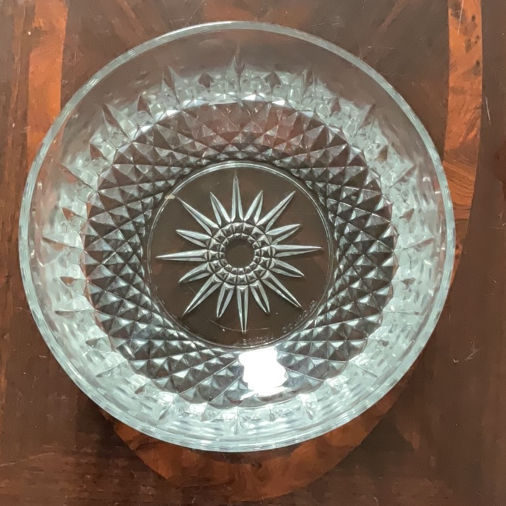 Crystal Clear Glass Bowl arcoroc France - Picture 2 of 7